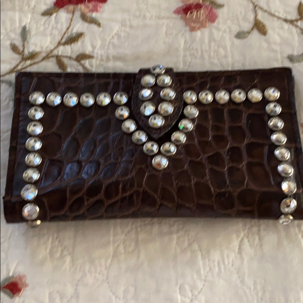 Authentic brown Raviani wallet